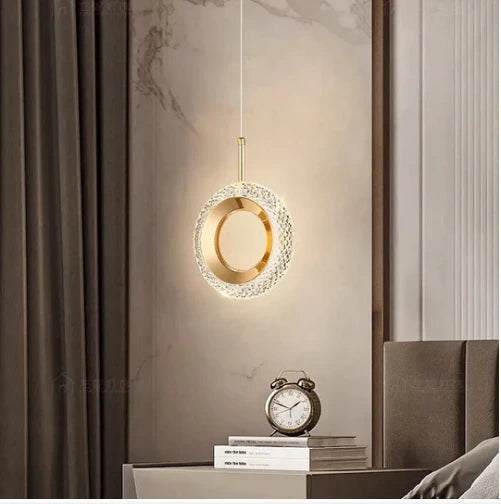 Zynella Modern LED Bedside & Corridor Pendant Light – Minimalist Ceiling Lighting