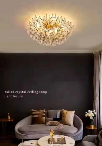 Alara Crystal Ceiling Lamp