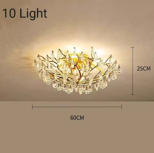 Alara Crystal Ceiling Lamp