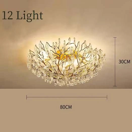 Alara Crystal Ceiling Lamp