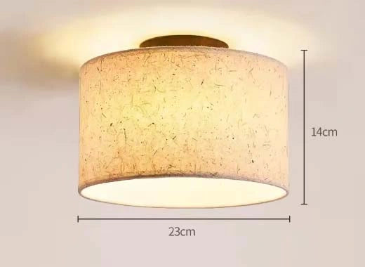 Zenora Rice Paper Ceiling Lamp