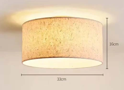 Zenora Rice Paper Ceiling Lamp