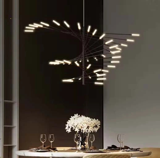 Zynella Spiral Modern Chandelier
