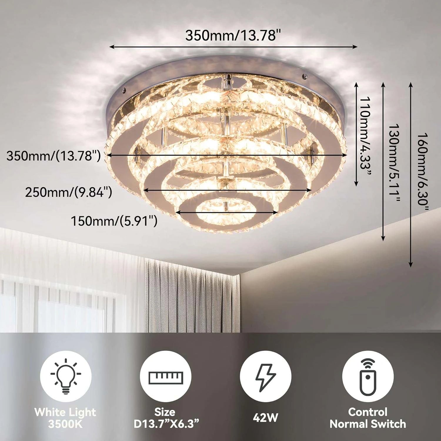 Nolan Ceiling Accent Lamp