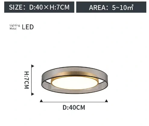 Nora Ceiling Glass Lamp