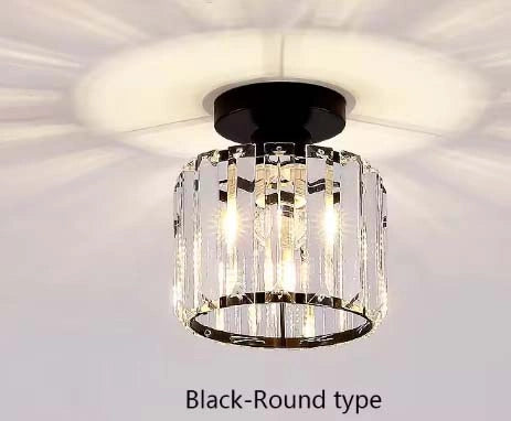 Modern Crystal Ceiling Light