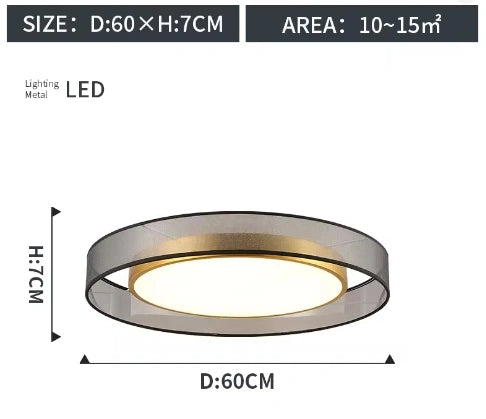 Nora Ceiling Glass Lamp