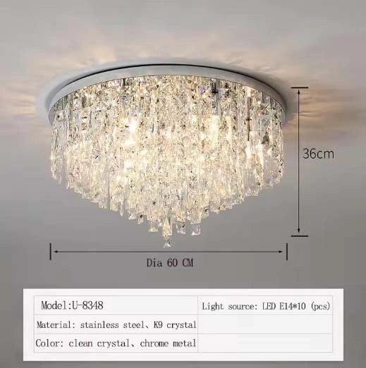 Mayfair K9 Crystal Lamp