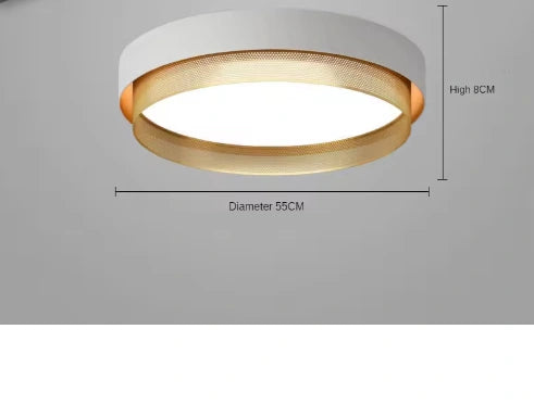 Evlon Circular Modern Ceiling Light