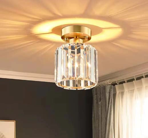 Maeve Ceiling Crystal Glass Lamps