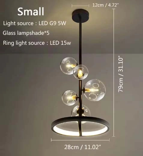 Lucian Bubble Chandelier Modern