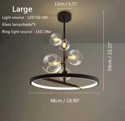 Lucian Bubble Chandelier Modern