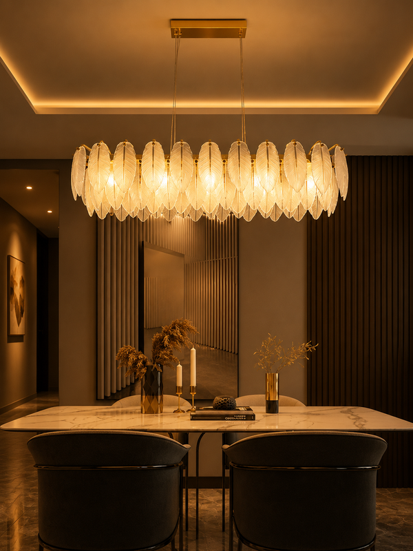 Zynella Modern LED Alloy Ceiling Chandelier