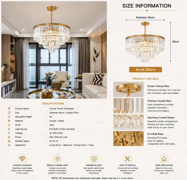 Gemini Luxury Chandelier