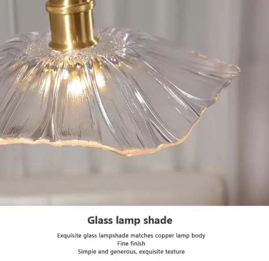 Zynella Windsor Bloom – Flower Glass Semi-Flush Ceiling Light