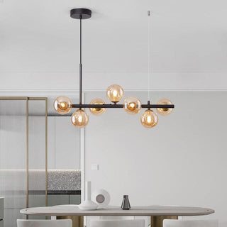 Customisable Visage chandelier Modern  Sleek Linear Suspension Light