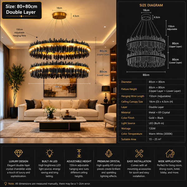 Jordanne Luxury Chandelier