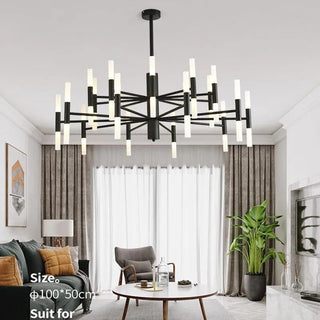 Starlight Matrix Chandeliers Premium Modern  Classic Drum Shade Ceiling Light