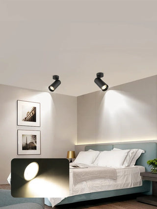 Ray Foldable 360 Spotlights Luxurious Modern  Luxury Gold Frame Light Fitting