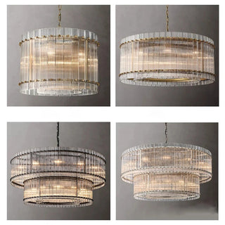 Regal Gleam Crystal Chandelier Stylish Modern  Contemporary Crystal Statement Fixture