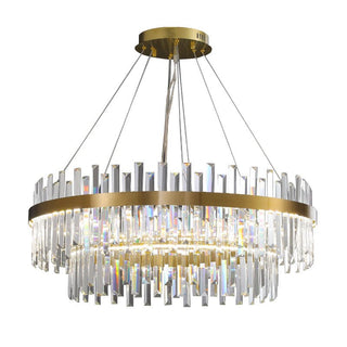 Orion Crystal Chandelier Refined Modern  Contemporary Crystal Statement Fixture