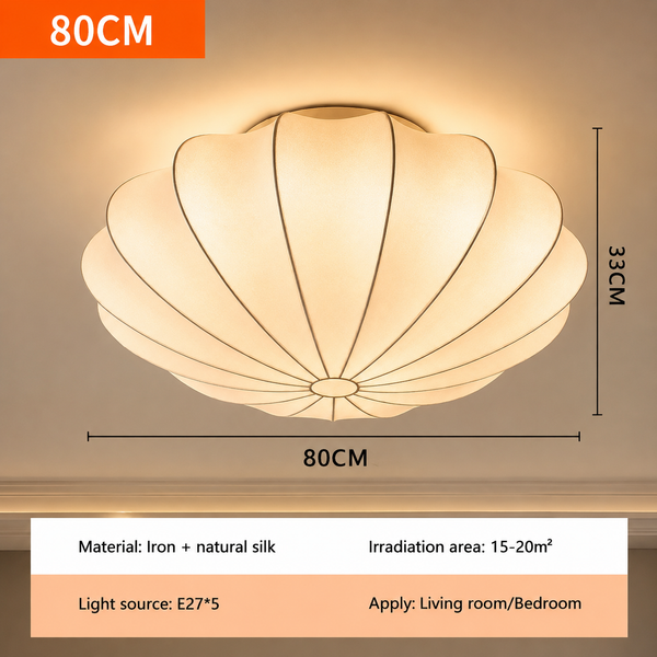 Zynella Glow Silk Pendant Light
