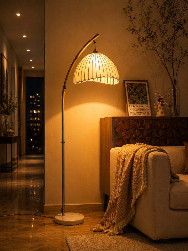 Bamboo Elegant Floor Lamp
