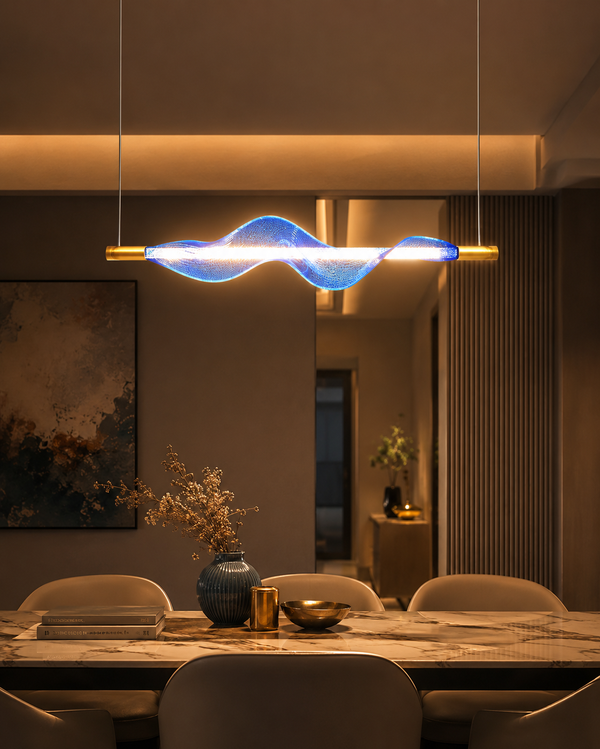 Zynella Nordic Long Tubes LED Linear Pendant Light