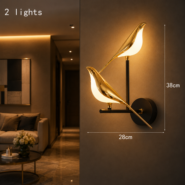 Golden hummingbird Accent Lighting