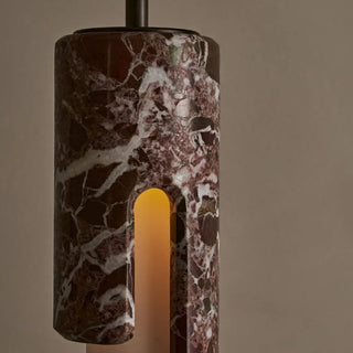 Tarnel Marble Pendant Light Refined Modern  Art Deco Inspired Illumination
