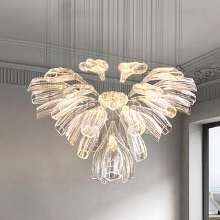Roma Crystal Pendant Stylish Modern  Minimalist Round Flush Mount