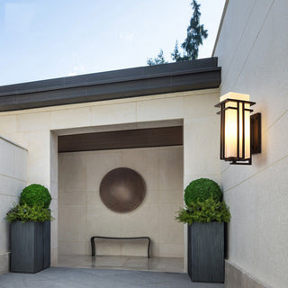 Penne Outdoor Wall Lamp Chic Modern  Contemporary Crystal Statement Fixture