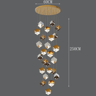 Cubeo Pendant Lights Modern  Handcrafted Artisan Ceiling Light