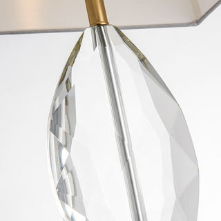 Aurora Crystal Table Lamp Modern  Art Deco Inspired Illumination