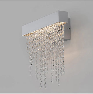 Ashton Crystal Wall Sconce Modern  Luxury Marble Base Table Lamp