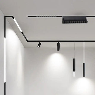 Zynella Track Bright Spotlights Refined Modern  Ultra Slim LED Panel Lighting