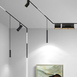 Zynella Track Bright Spotlights Refined Modern  Ultra Slim LED Panel Lighting