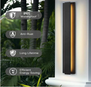 Vetrana Modern Outdoor Sconce Classic Modern  Scandinavian Wooden Accent Light