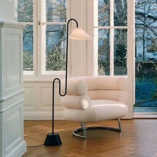 Minimalist Malti Floor Lamp Modern  Sculptural Spiral LED Fixture