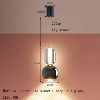 RID Minimalist Pendant Stylish Modern  Luxury Marble Base Table Lamp
