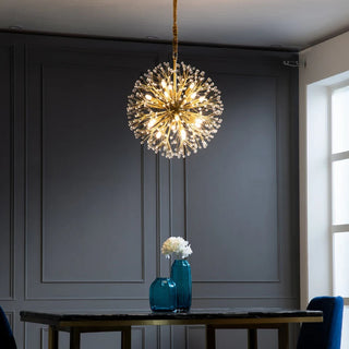 PERSY Crystal Pendant Decorative Modern  Elegant Teardrop LED Pendant