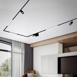 Zynella Track Bright Spotlights Refined Modern  Ultra Slim LED Panel Lighting