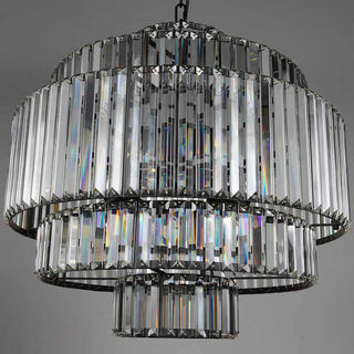 Vetra Crystal Chandelier Decorative Modern  Elegant Teardrop LED Pendant