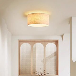 Satori Rice Paper Ceiling Lamp Premium Modern  Ornate Antique Finish Fixture