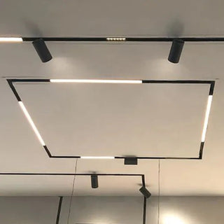 Zynella Track Bright Spotlights Refined Modern  Ultra Slim LED Panel Lighting