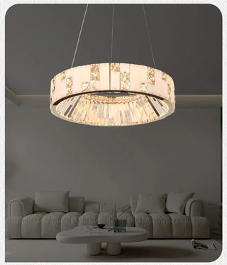 Edora  Spanish Marble Chandelier Modern  Ultra Slim LED Panel Lighting