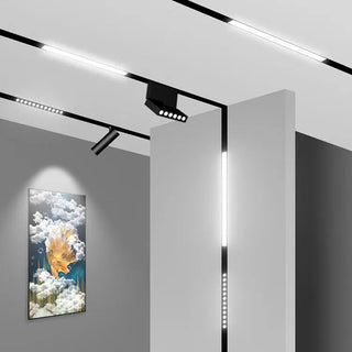 Zynella Track Bright Spotlights Refined Modern  Ultra Slim LED Panel Lighting