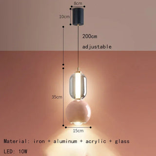 RID Minimalist Pendant Stylish Modern  Luxury Marble Base Table Lamp