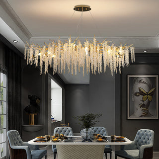 Zynella Tree Branch Crystal Chandelier Classic Modern  Chic Glass Globe Pendant