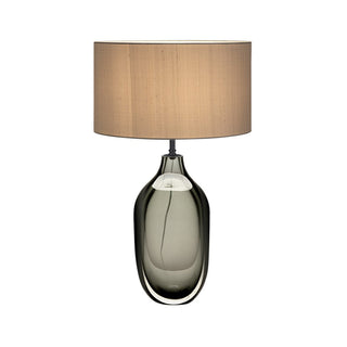 Eclipse Glass Table Lamp Modern  Luxury Gold Frame Light Fitting